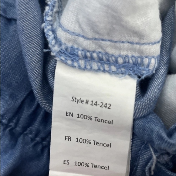 Streetwear Society Chambray Tencel Joggers Women’s Size Medium - Picture 5 of 5